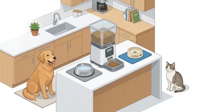 Benefits of Automatic Pet Feeders for Healthy, Calm Pets
