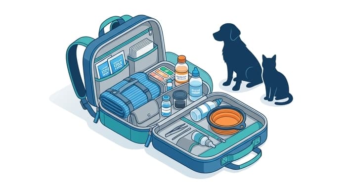 Building Summer Pet Emergency Kits for Safer Adventures