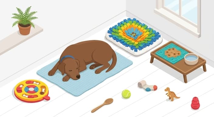 Calming Enrichment Games for Anxious Dogs: Gentle Solutions