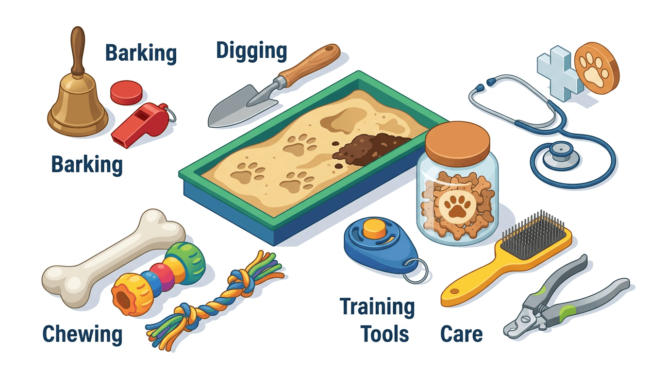 Common Reasons Why Dogs Bark, Dig, and Chew: A Vet's Guide