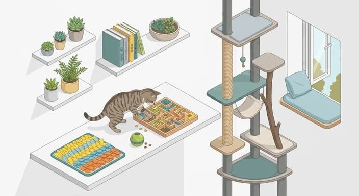 Effective Daily Enrichment for Indoor Cats: Boost Mental Health