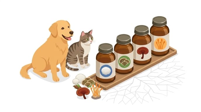 Functional Mushroom Supplements for Pet Wellness: A Guide