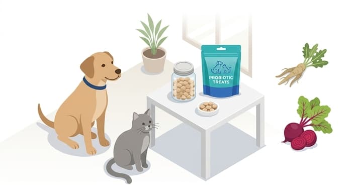 Functional Probiotic Treats for Pet Digestion and Immunity