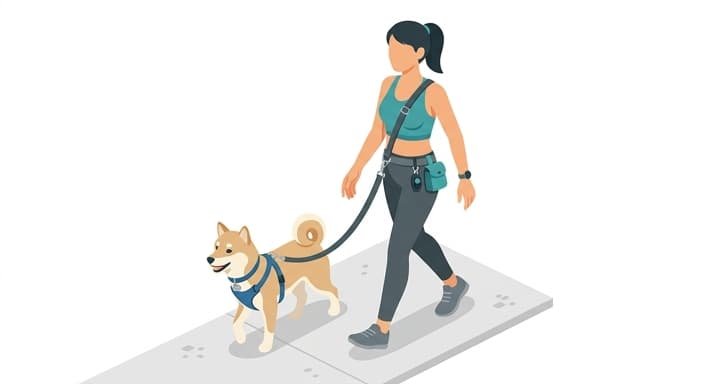 Hands-Free Crossbody Dog Leads: Benefits for Walks