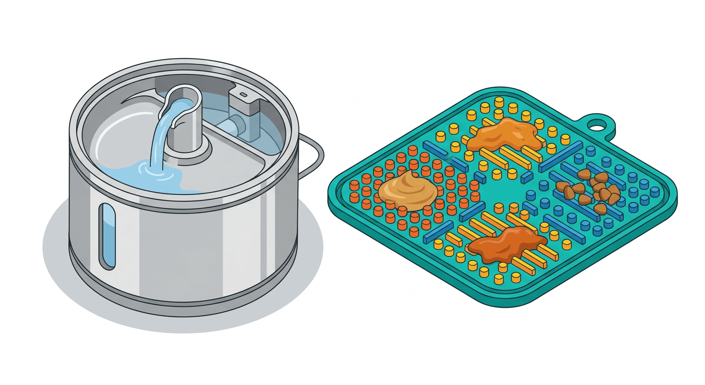 Interactive pet feeding station