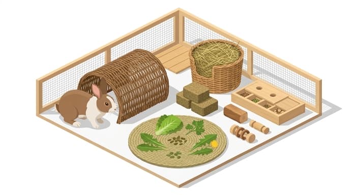 Indoor Rabbit Enrichment: Safe, Stimulating Home Habitat