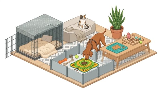 Managing Pet Separation Anxiety Through Enrichment