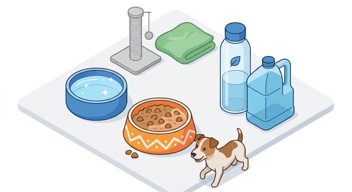 Hydration and moisture are shown as key supports for fiber in a pet’s diet.