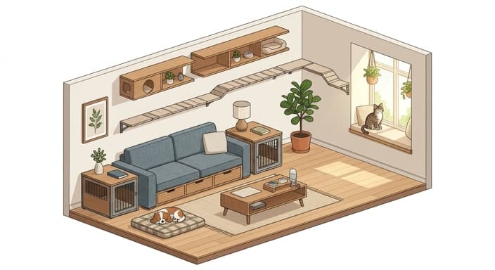 Practical Aesthetics for Modern Pet Spaces: Calm, Active Homes