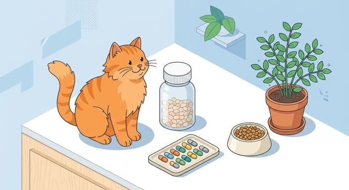 Probiotic Supplements for Cat Gut Health: Vital Care