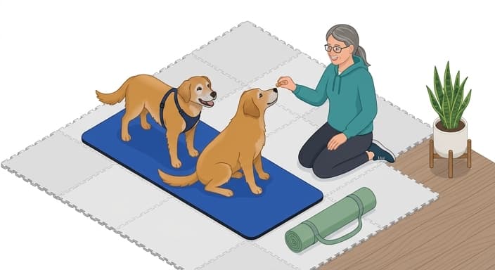 Safe Indoor Exercise for Senior Dogs: Gentle, Low-Impact Moves