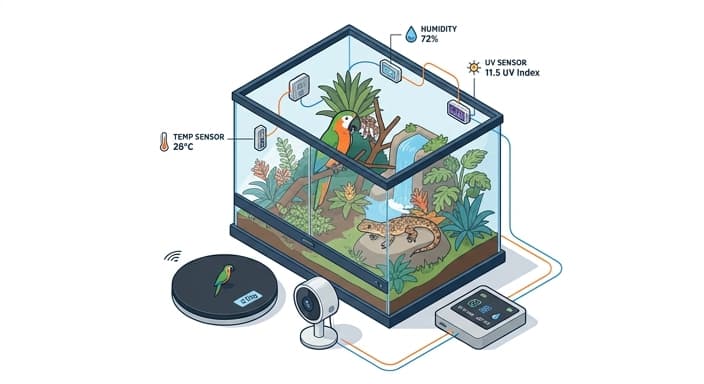 Smart Pet Tech for Exotic Animals: Monitor Health & Habitat