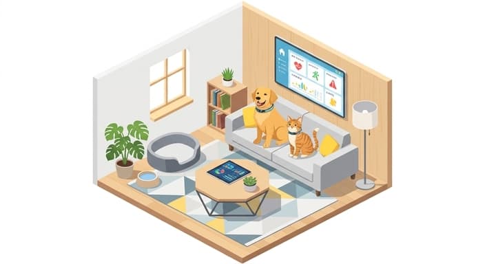 Smart Pet Wearables for Proactive Health Monitoring