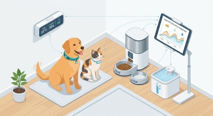 Smart Tech for Monitoring Pet Health with Wearables