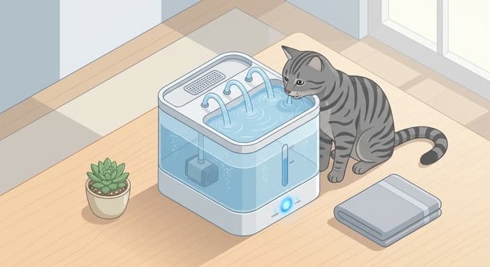 Smart Water Fountains for Cat Hydration: Benefits & Uses