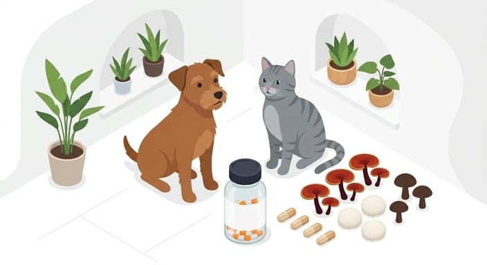 Using Functional Mushrooms for Pet Anxiety: A Vet Guide